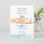 Waterverf voor zeevervuiling op de binnenzee kaart (Staand voorkant)