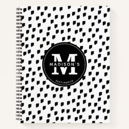 Waterverf voor zwart-wit, penseelzakje notitieboek