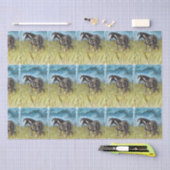 Waterverf voor zwarte en witte verf tissuepapier (Craft)