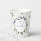 Waterverf voorjaar papieren bekers (Achterkant)