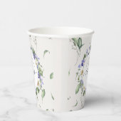 Waterverf voorjaar papieren bekers (Rechts)