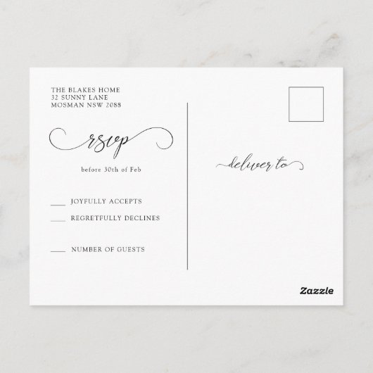 Waterverf Voorjaarsbijeenkomst Floral Weddenschap Briefkaart (Achterkant)