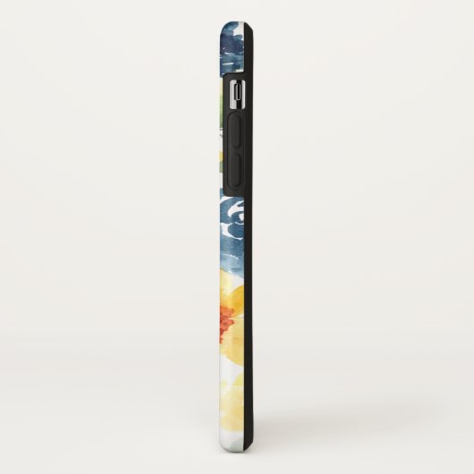 Waterverf voorjaarsbloemen. voeg naam toe. Case-Mate iPhone case (Achterkant/links)