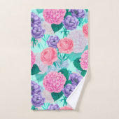 Waterverf voortuin 2 bad handdoek (Handdoek)