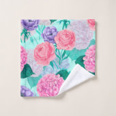 Waterverf voortuin 2 bad handdoek (Wasdoekje)