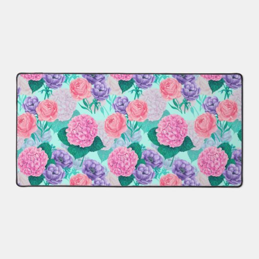 Waterverf voortuin 2 bureaumat (Voorkant)