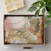 Waterverf Vos Pompoenen & Herfst Foliage Decoupage Tissuepapier (Geschenk)