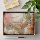 Waterverf Vos Pompoenen & Herfst Foliage Decoupage Tissuepapier (Geschenk)