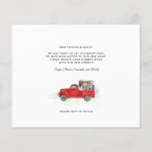 Waterverf Vrachtwagen Nieuwe adresaankondiging ver (Achterkant)