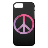 Waterverf vredesbord Case-Mate iPhone case (Achterkant)