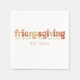 Waterverf Vriendschapsdiner servetten