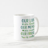 Waterverf Vriendschapsquote Koffiemok (Voorkant rechts)
