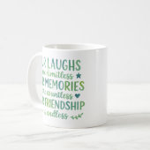 Waterverf Vriendschapsquote Koffiemok (Voorkant links)
