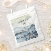 Waterverf Vrijgezellenfeest Bosdieren Bedankzakje (Geknipt)