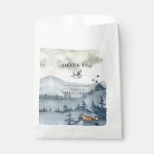 Waterverf Vrijgezellenfeest Bosdieren Bedankzakje (Voorkant)