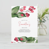 Waterverf vrijgezellenfeest Fantasienaam Partij Kaart (Staand voorkant)