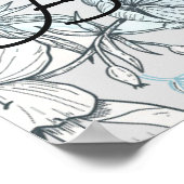 Waterverf Vrijgezellenfeest Foto Prop Poster (Hoek)