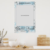 Waterverf Vrijgezellenfeest Foto Prop Poster (Keuken)