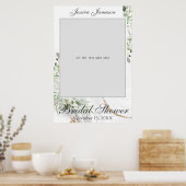 Waterverf Vrijgezellenfeest Foto Prop Poster (Keuken)