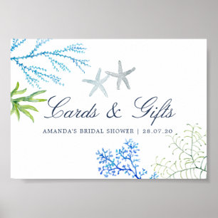 Waterverf Vrijgezellenfeest Kaarten en cadeaus Poster