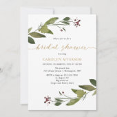 Waterverf Vrijgezellenfeest kerstavond Kaart (Voorkant)