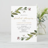 Waterverf Vrijgezellenfeest kerstavond Kaart (Staand voorkant)