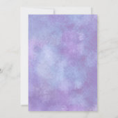 waterverf vrijgezellenfeest lenteviers kaart (Achterkant)