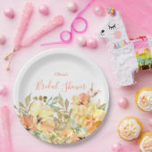 Waterverf Vrijgezellenfeest papier perforatie Bord (Feest)