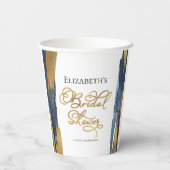 Waterverf Vrijgezellenfeest papieren bekers | ABST (Achterkant)