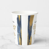 Waterverf Vrijgezellenfeest papieren bekers | ABST (Rechts)