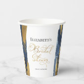 Waterverf Vrijgezellenfeest papieren bekers | ABST (Voorkant)