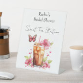 Waterverf Vrijgezellenfeest Reclamebord Met Voetstuk (Insitu)