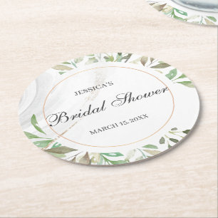 Waterverf Vrijgezellenfeest Ronde Onderzetter