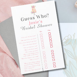 Waterverf Vrijgezellenfeest Roos Cake Raad eens wi