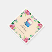 Waterverf Vrijgezellenfeest 's middags van Tea Par Servet (Hoek)