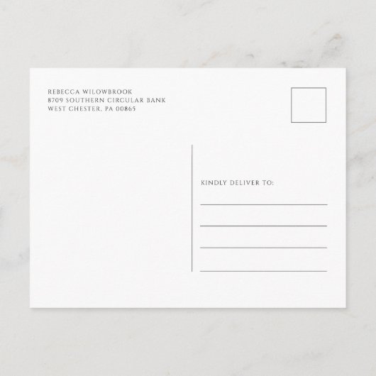 Waterverf Vrijgezellenfeest van de Eucalyptus Gree Uitnodiging Briefkaart (Achterkant)