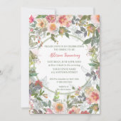 Waterverf Vrijgezellenfeest van Sage Dusty Pink Ro Kaart (Voorkant)