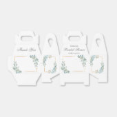 Waterverf Vrijgezellenfeest Vierbox Bedankdoosjes (Uitgevouwen)