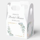 Waterverf Vrijgezellenfeest Vierbox Bedankdoosjes (Geopend)