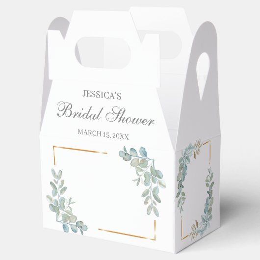 Waterverf Vrijgezellenfeest Vierbox Bedankdoosjes (Geopend)