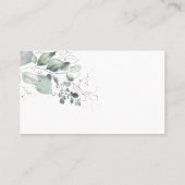 Waterverf Vrijgezellenfeest voor het vervoerbewijs Plaatskaartje (Achterkant)