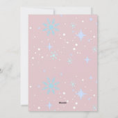 Waterverf "Vrolijk Kerstfeest" Cadeaus Groet Feestdagenkaart (Achterkant)