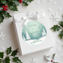 Waterverf vrolijk kerstfeest en gelukkig nieuwjaar