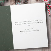 Waterverf vrolijk kerstfeest Ornament Feestdagen Kaart