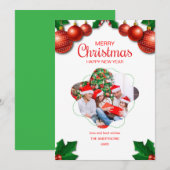 waterverf vrolijke kerstboom Vakantie Kaart (Voorkant / Achterkant)