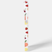 Waterverf vruchten iPhone Case (Achterkant / Links)