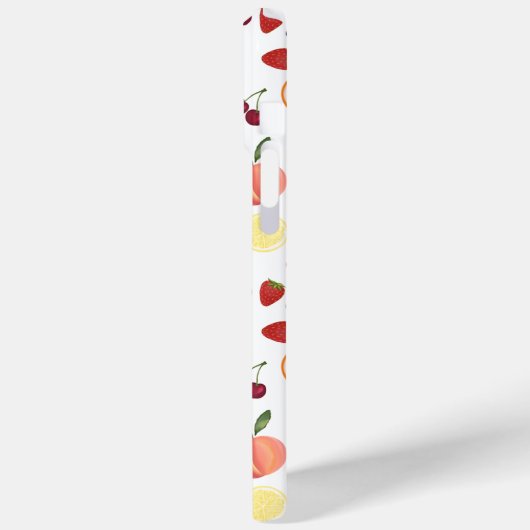 Waterverf vruchten iPhone Case (Achterkant / Links)