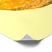 Waterverf vruchten met gele peren poster (Hoek)