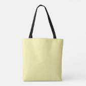 Waterverf vruchten met gele peren tote bag (Achterkant)
