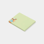 Waterverf Vun Moose kerstboomverlichting Post-it® Notes (Schuin)